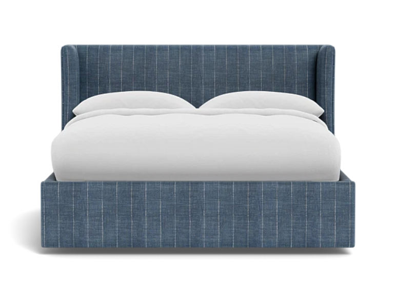 Interior Define Graham Upholstered Bed with Storage Option